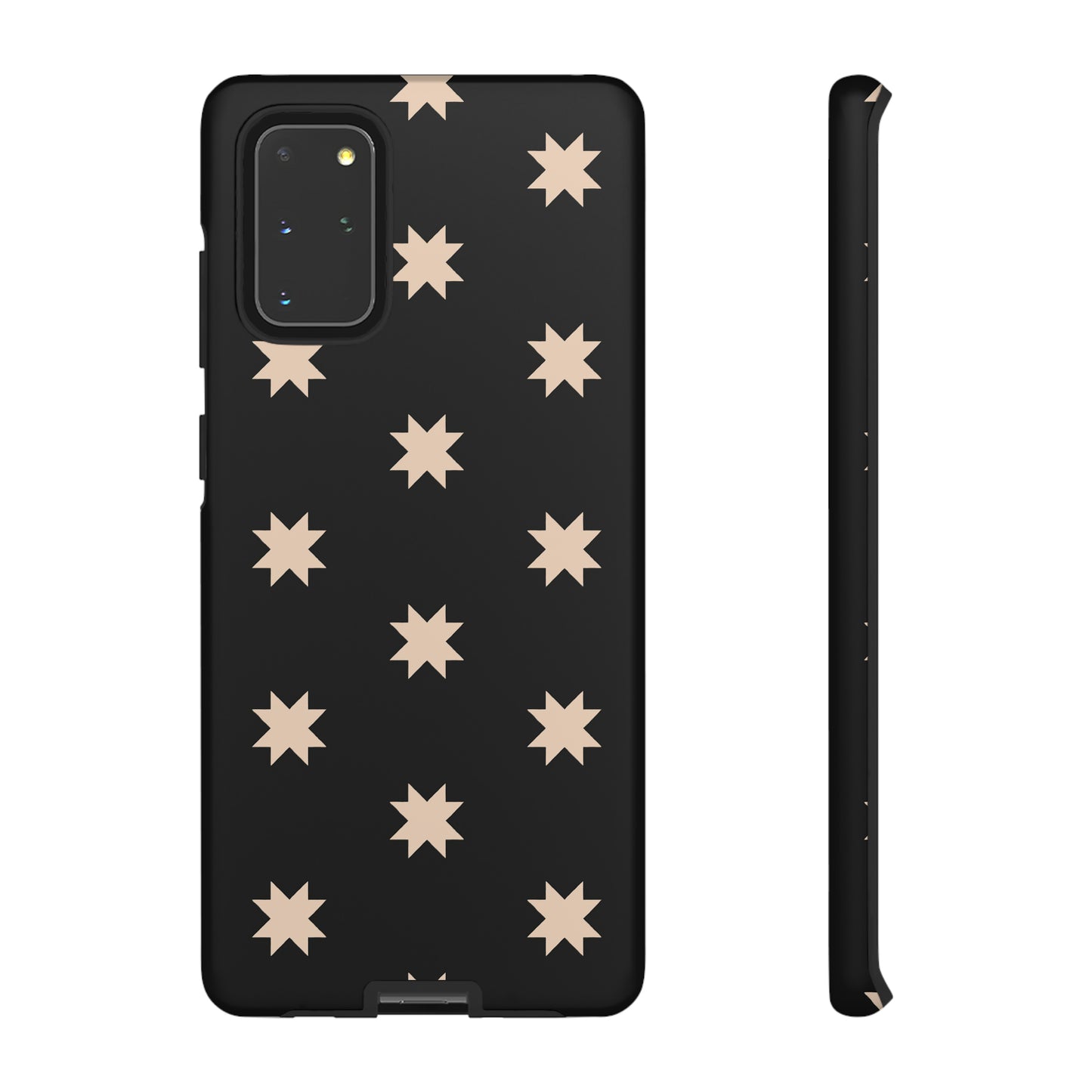 Black Star Quilt Block | Tough Phone Case