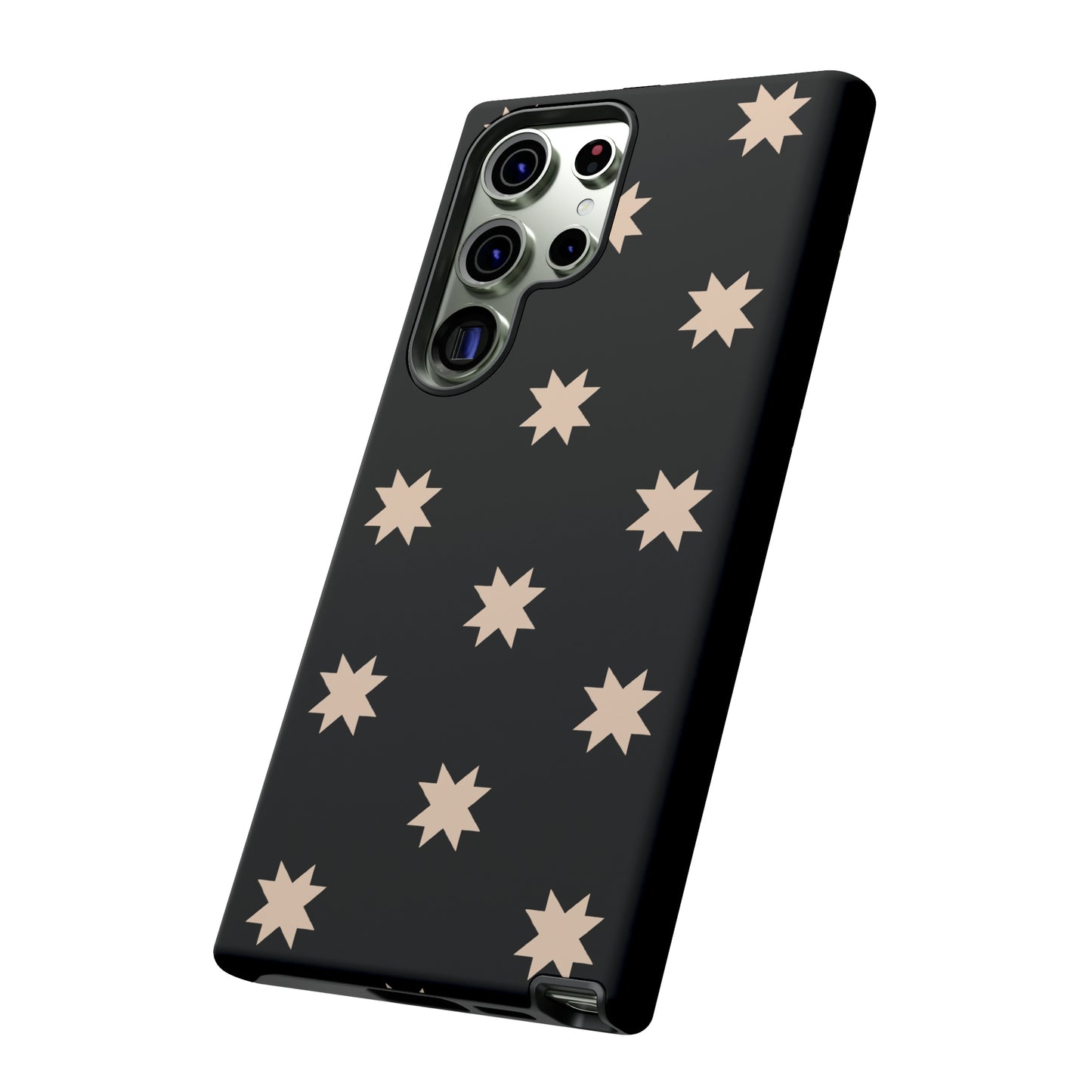 Black Star Quilt Block | Tough Phone Case