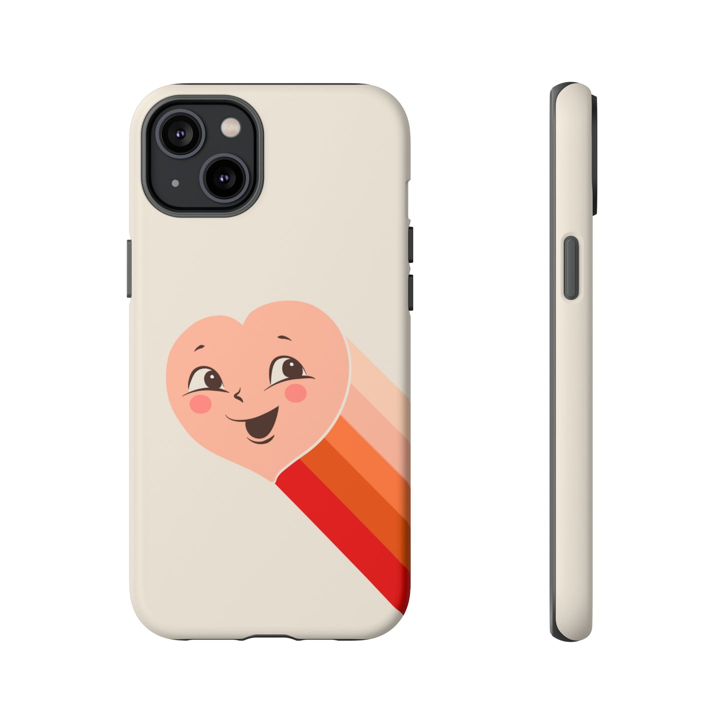 Retro Shooting Heart | Tough Phone Case