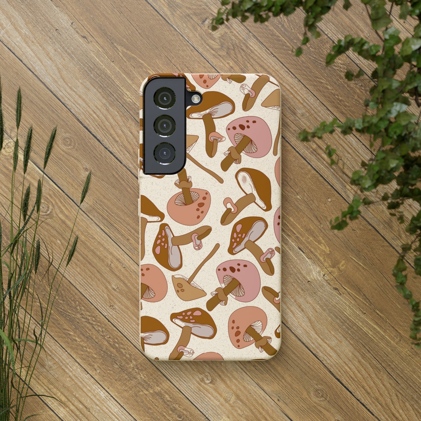 Foraging Mushrooms | 100% Biodegradable Phone Case