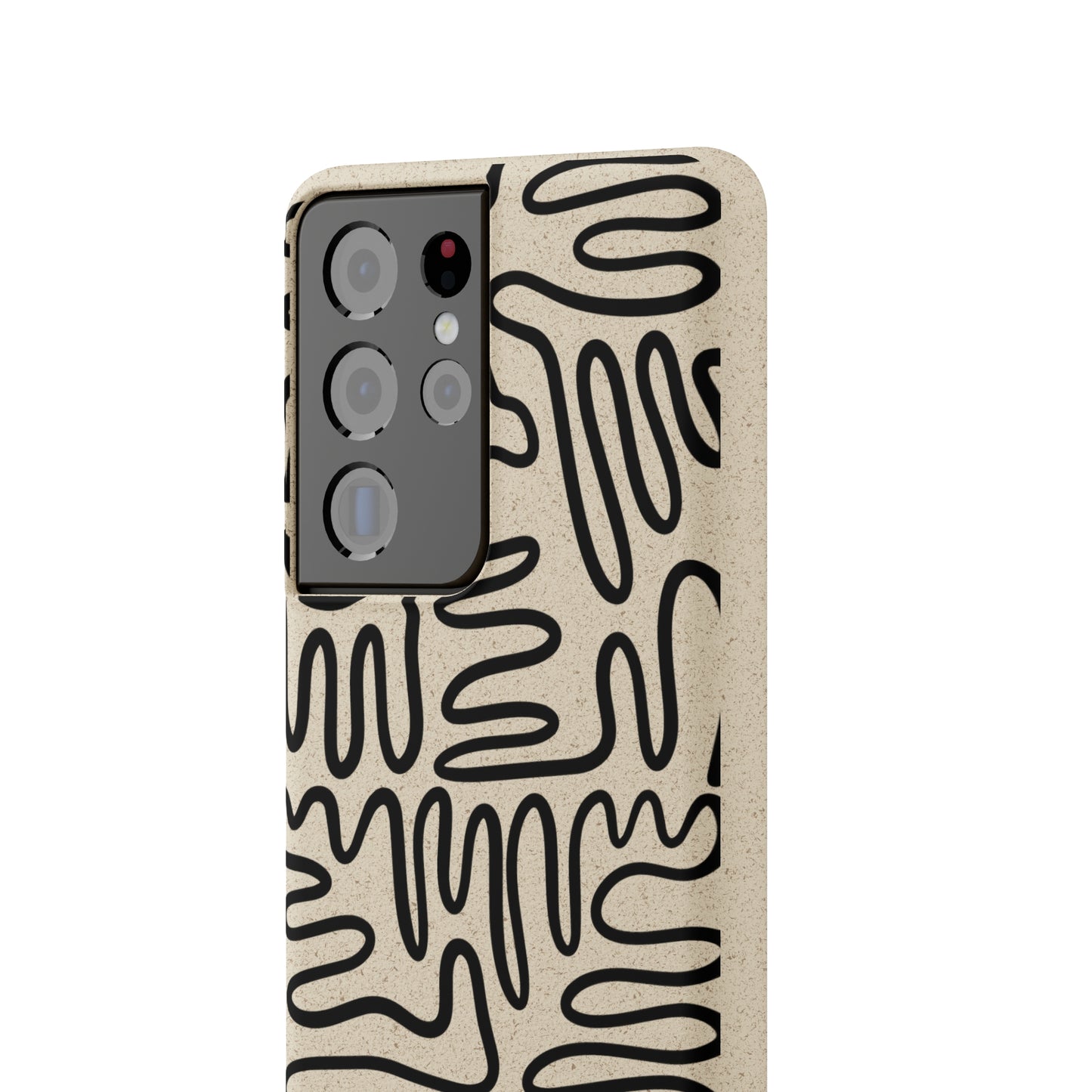 Black Squigles | 100% Biodegradable Phone Case