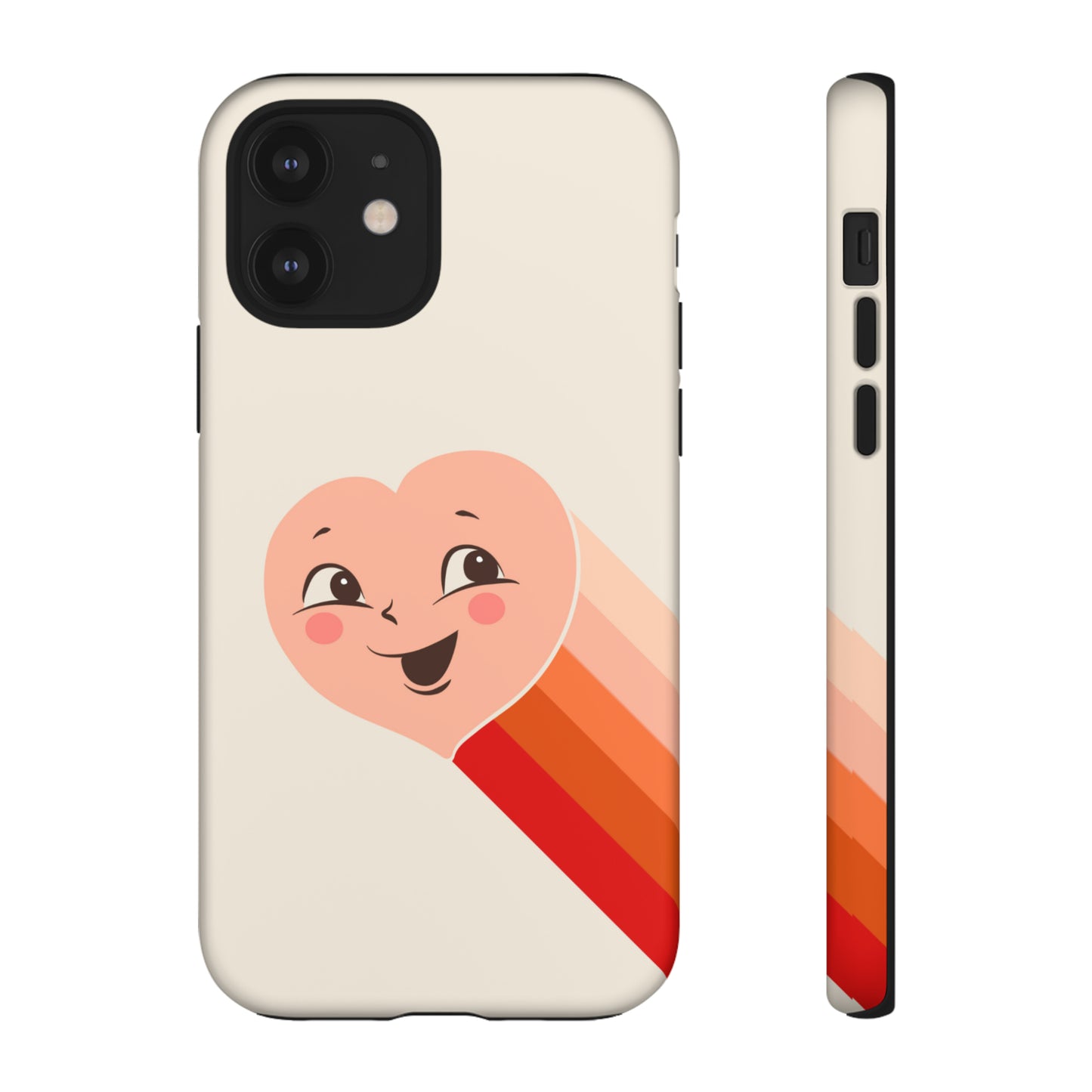 Retro Shooting Heart | Tough Phone Case