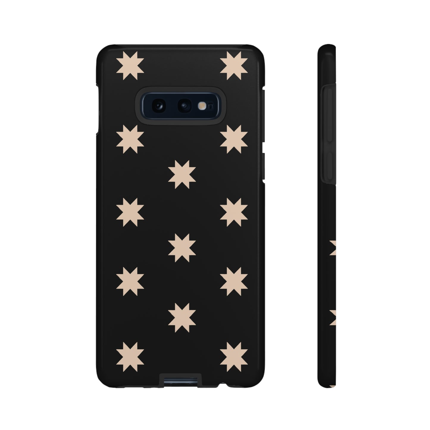 Black Star Quilt Block | Tough Phone Case