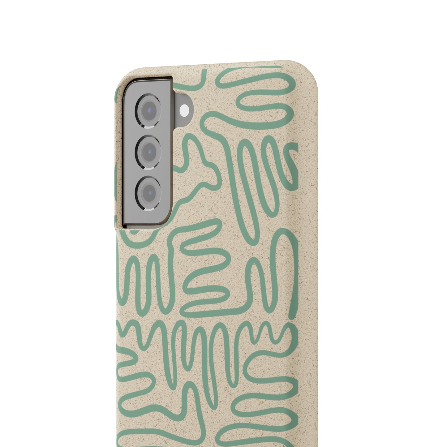 Green Squigles | 100% Biodegradable Phone Case