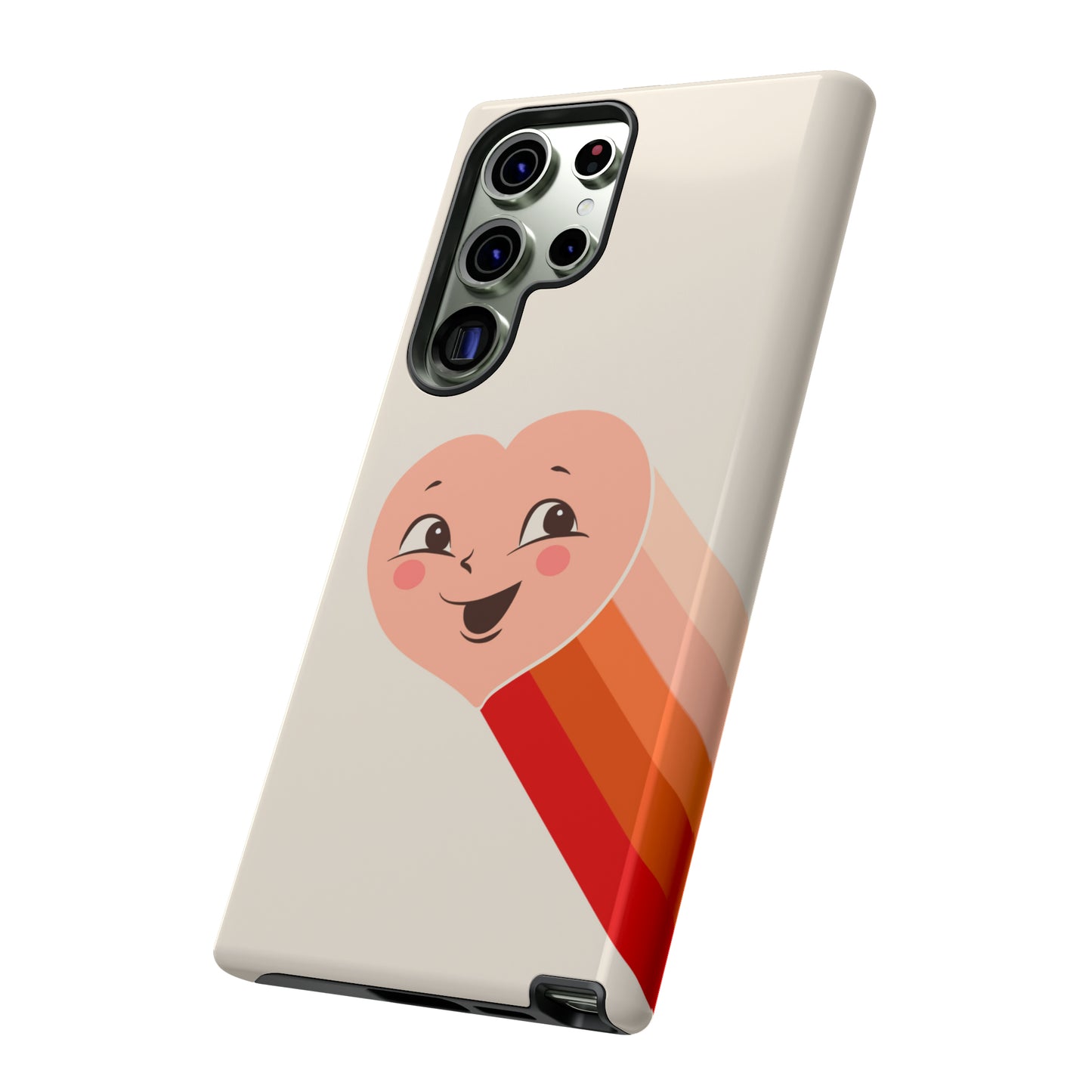 Retro Shooting Heart | Tough Phone Case