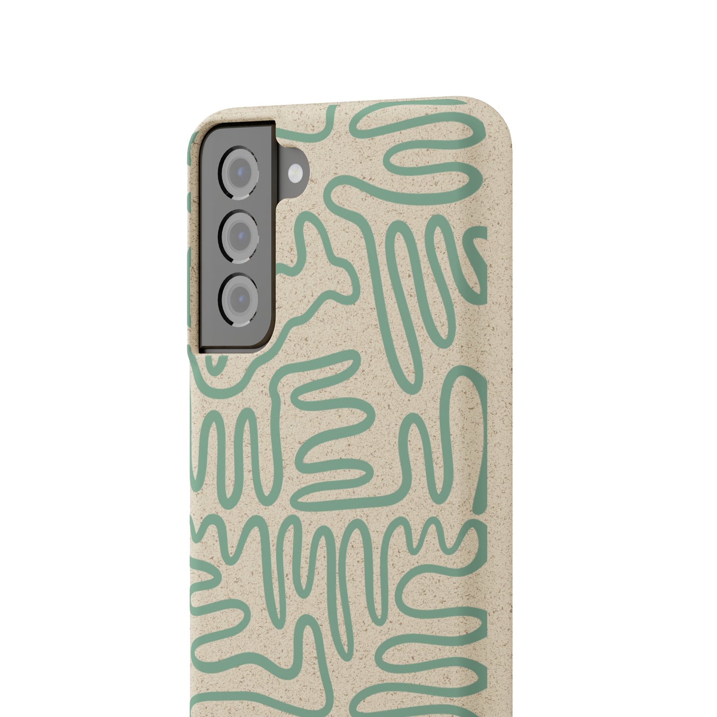 Green Squigles | 100% Biodegradable Phone Case