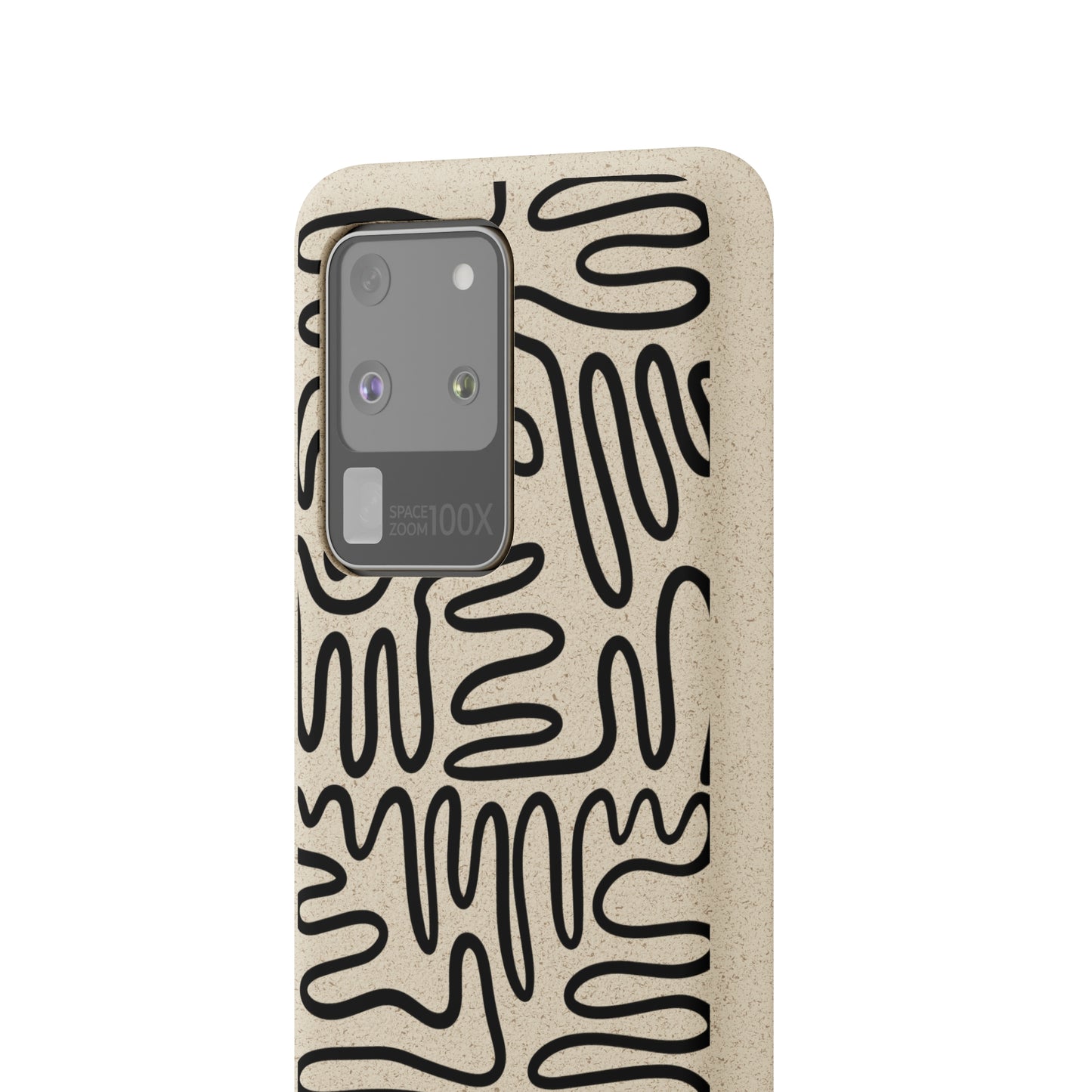 Black Squigles | 100% Biodegradable Phone Case