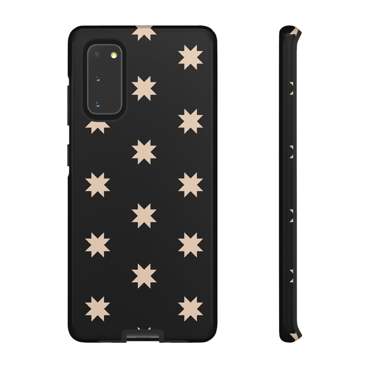 Black Star Quilt Block | Tough Phone Case