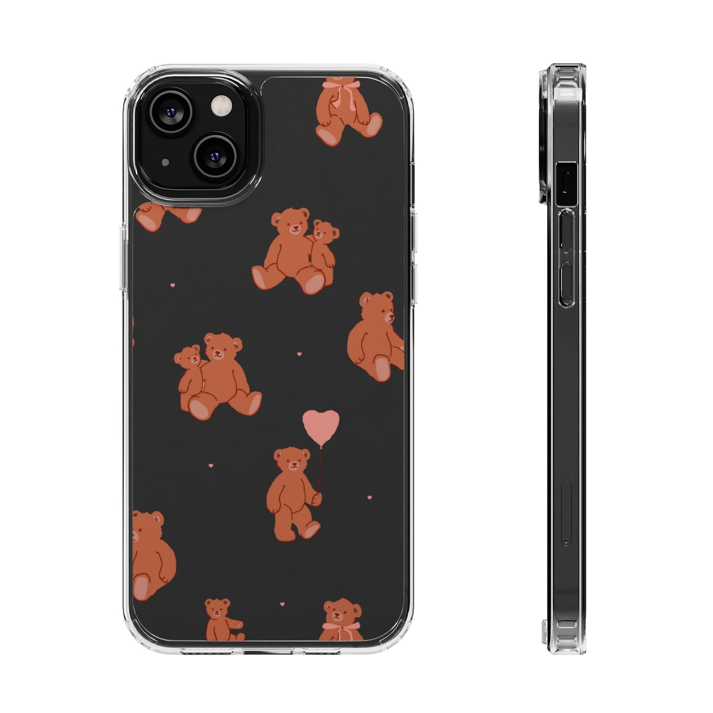 Teddy Bear Clear Phone Cases