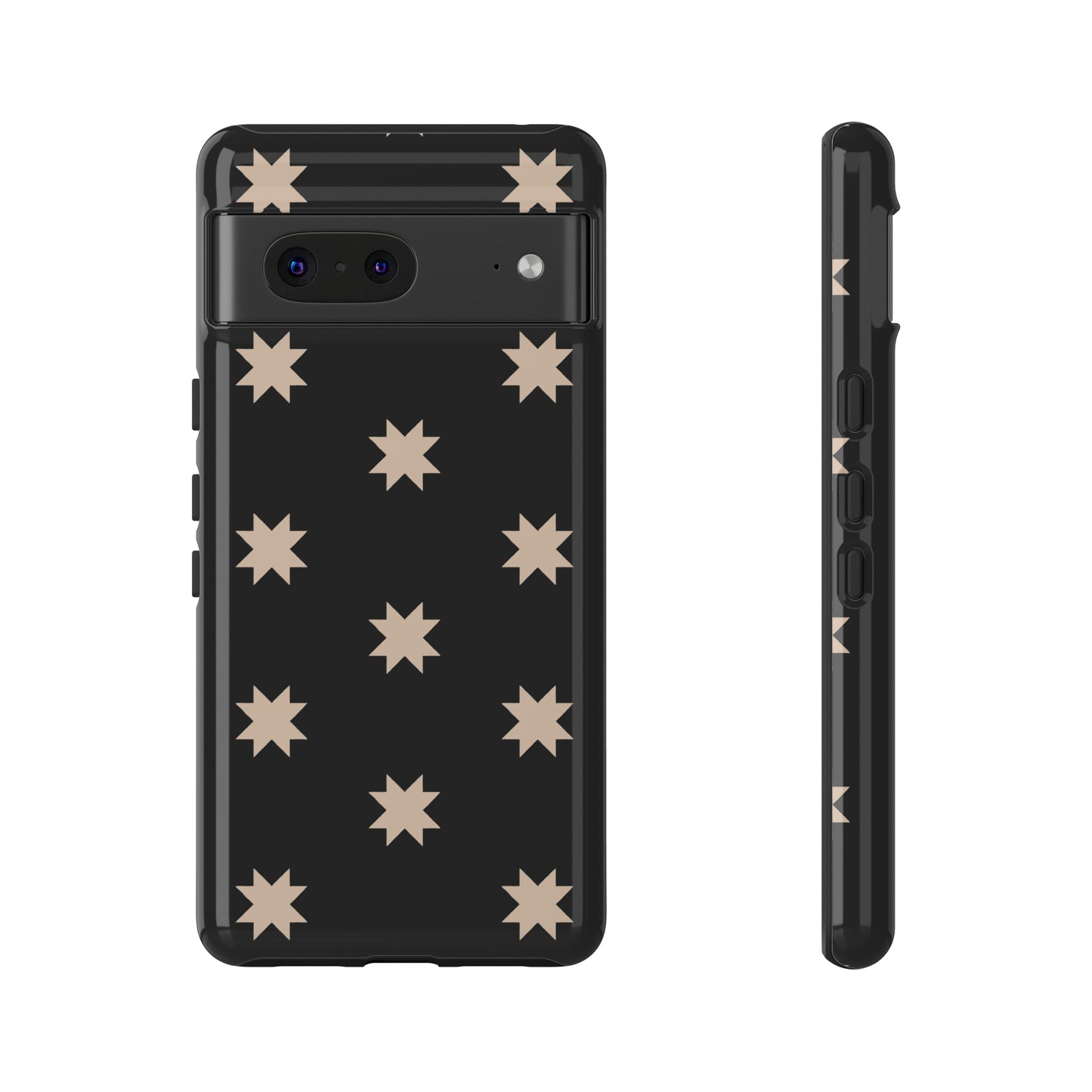 Black Star Quilt Block | Tough Phone Case