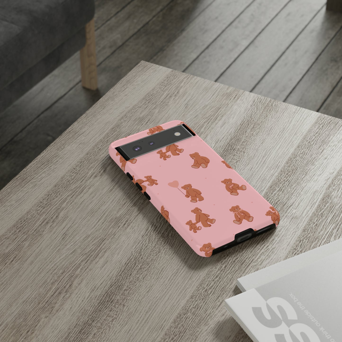 Sweet Pink Teddy Bear Tough Cases