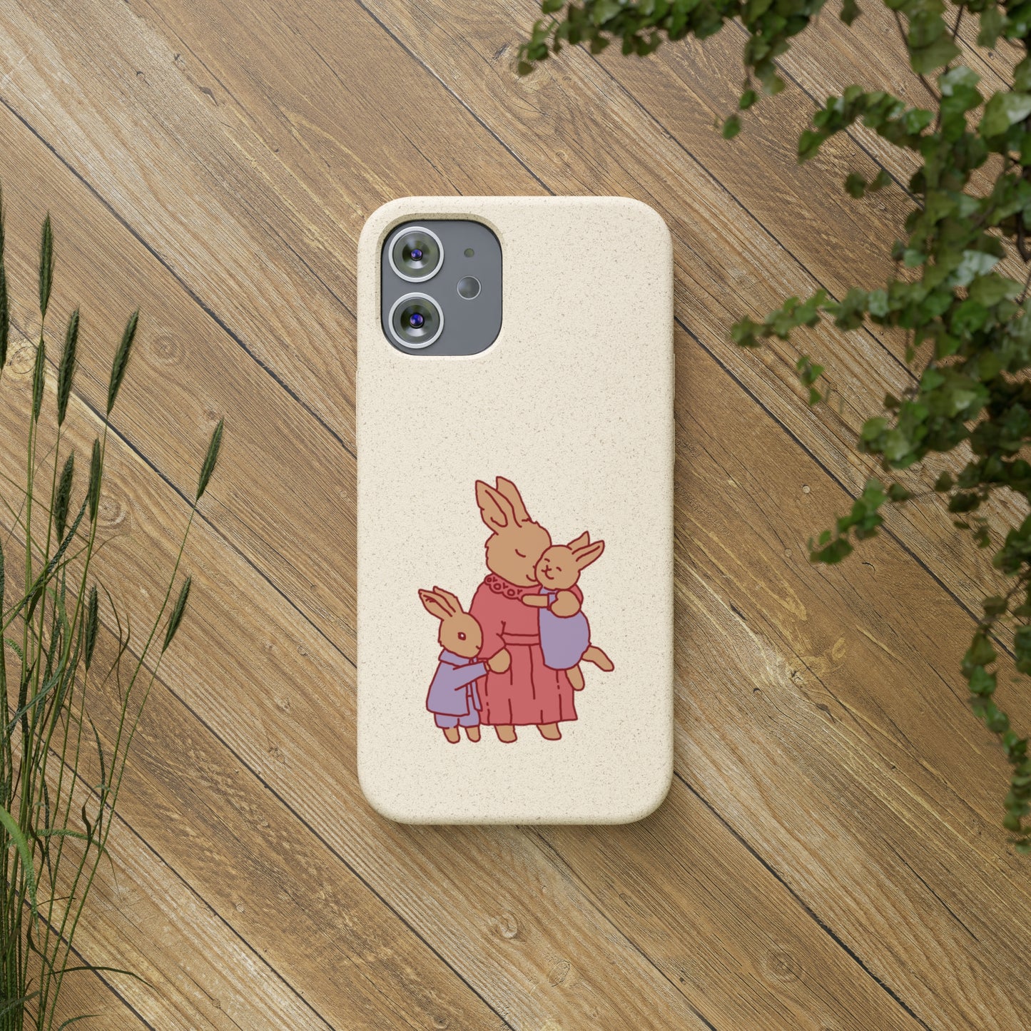 Like this Little Life Bunny Mom | 100% Biodegradable Phone Case