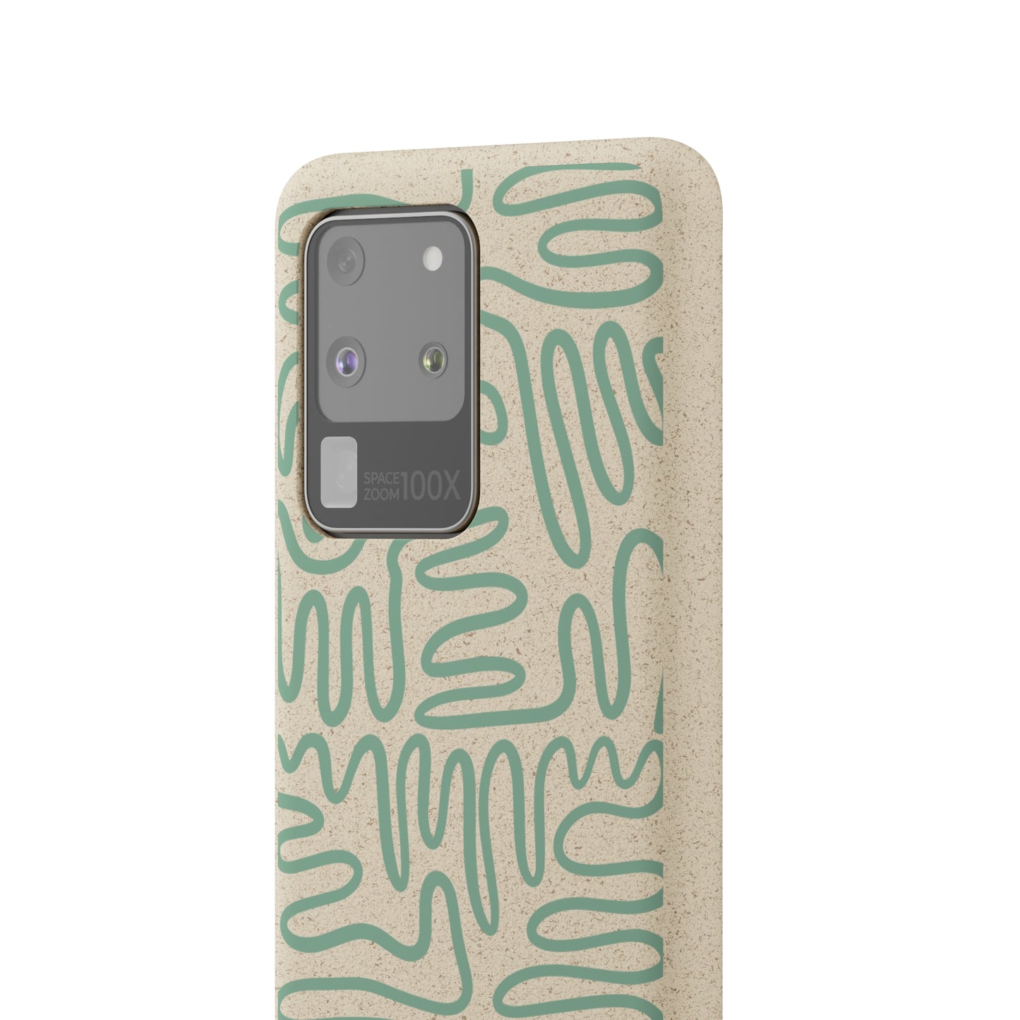 Green Squigles | 100% Biodegradable Phone Case