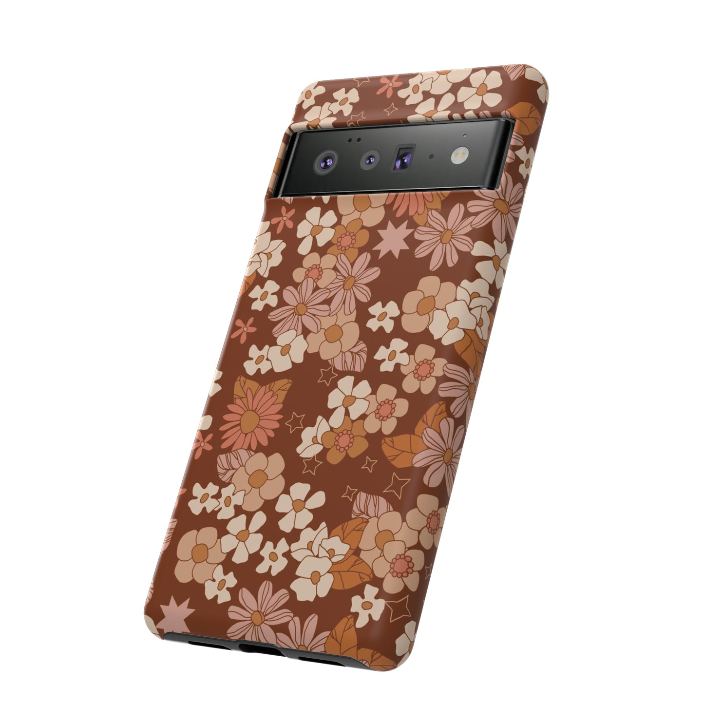 Deep Maroon Meadow | Tough Phone Case