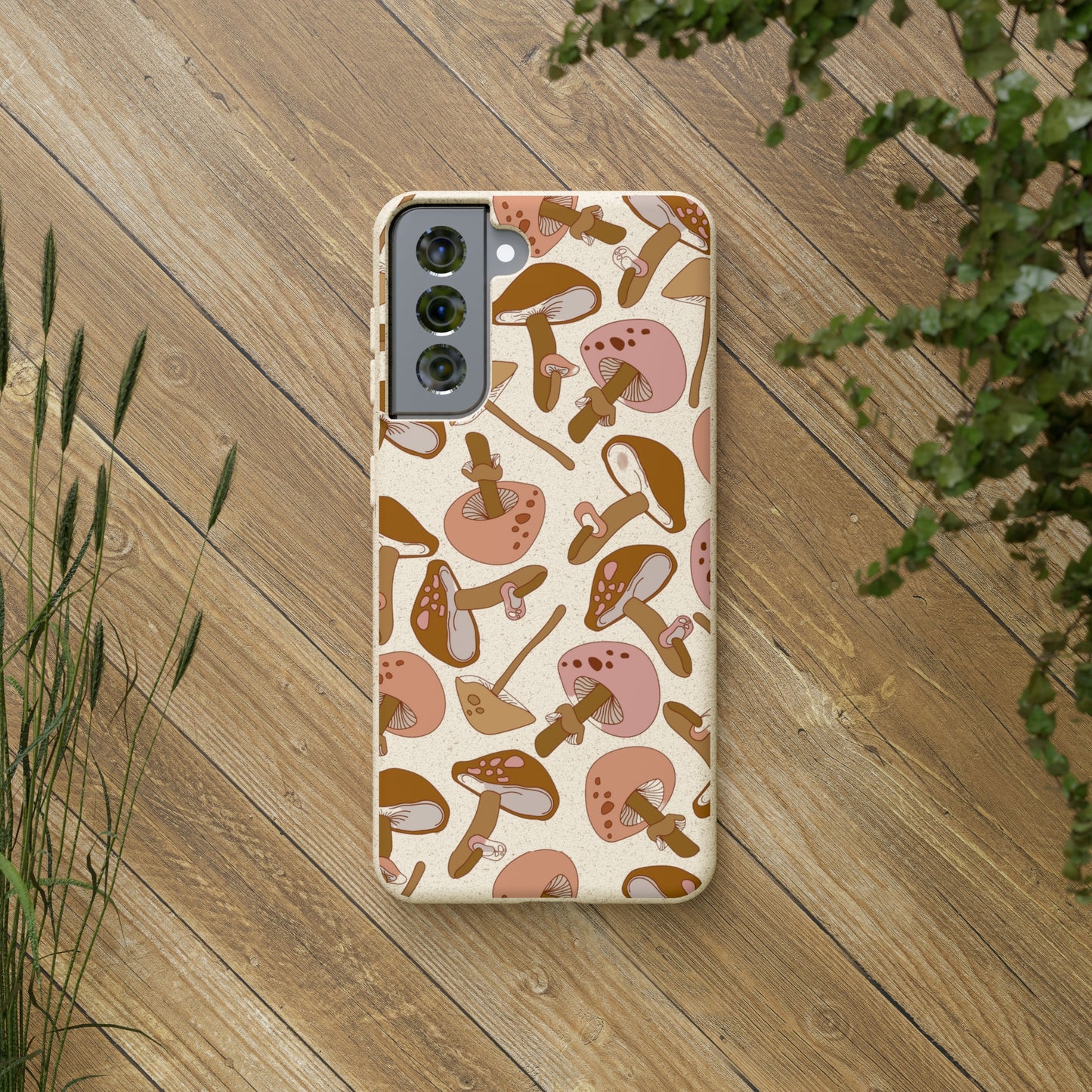 Foraging Mushrooms | 100% Biodegradable Phone Case