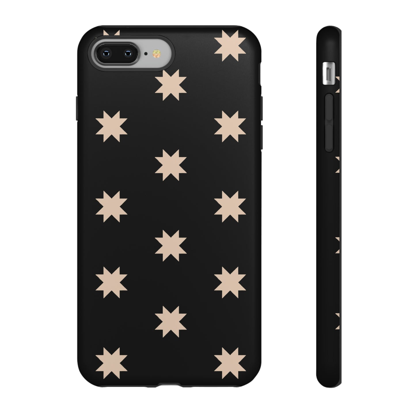 Black Star Quilt Block | Tough Phone Case