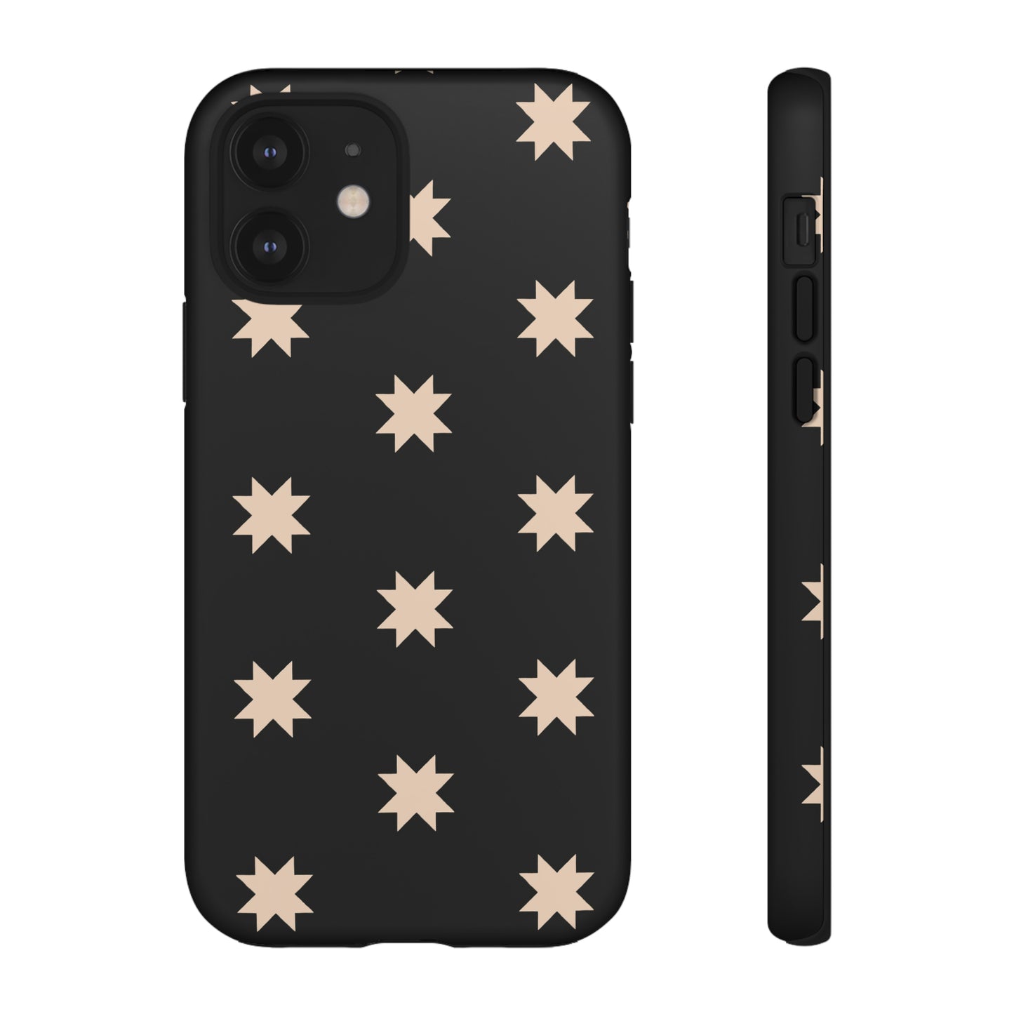 Black Star Quilt Block | Tough Phone Case