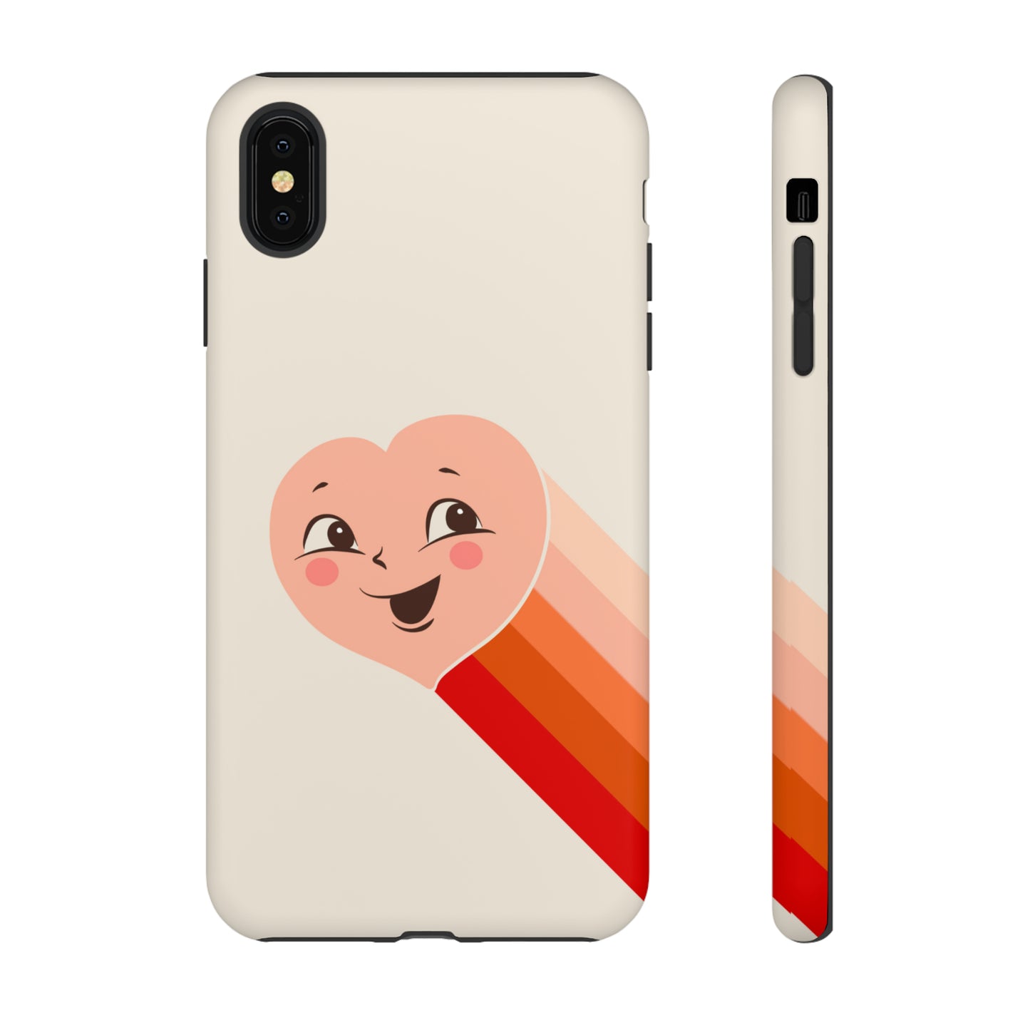 Retro Shooting Heart | Tough Phone Case