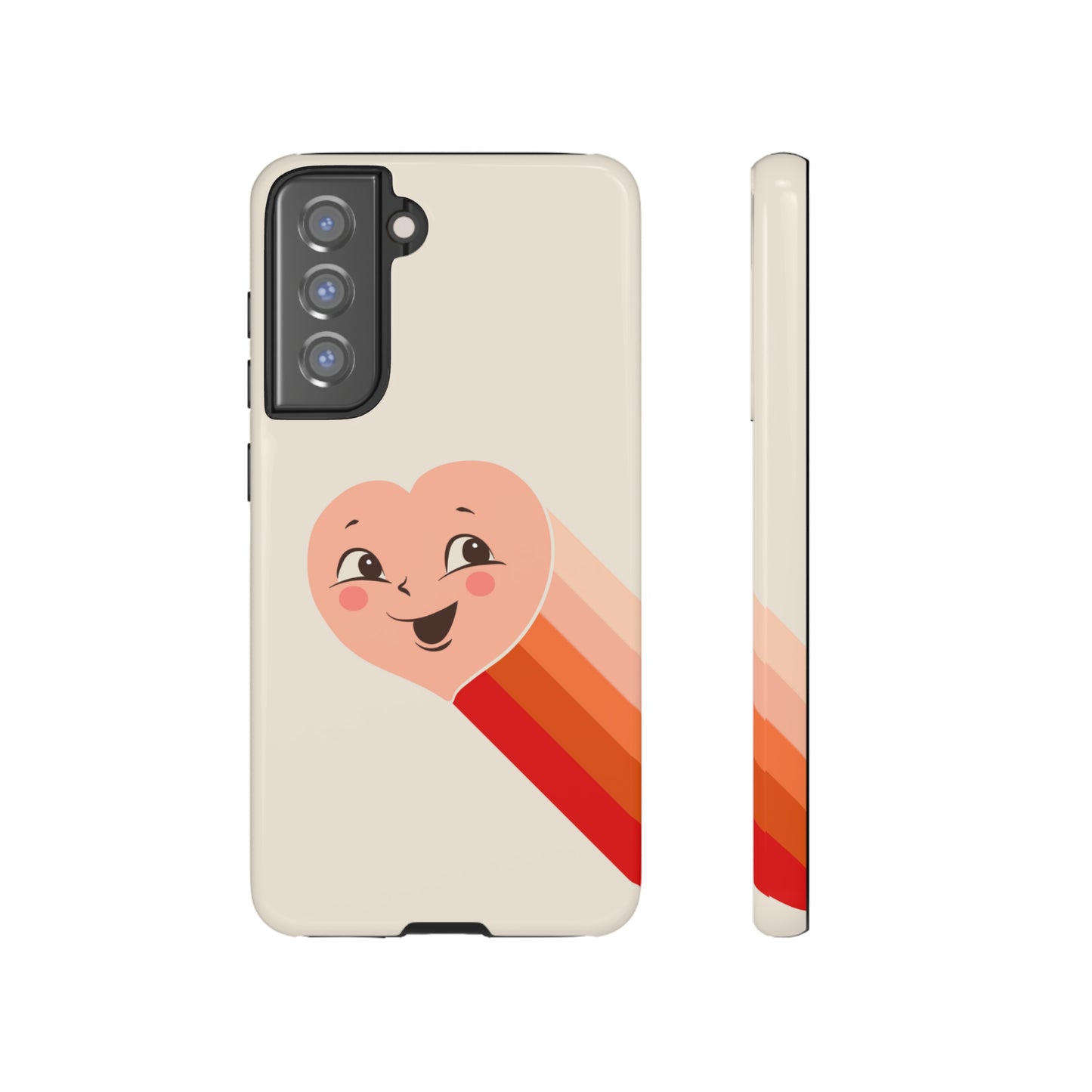 Retro Shooting Heart | Tough Phone Case