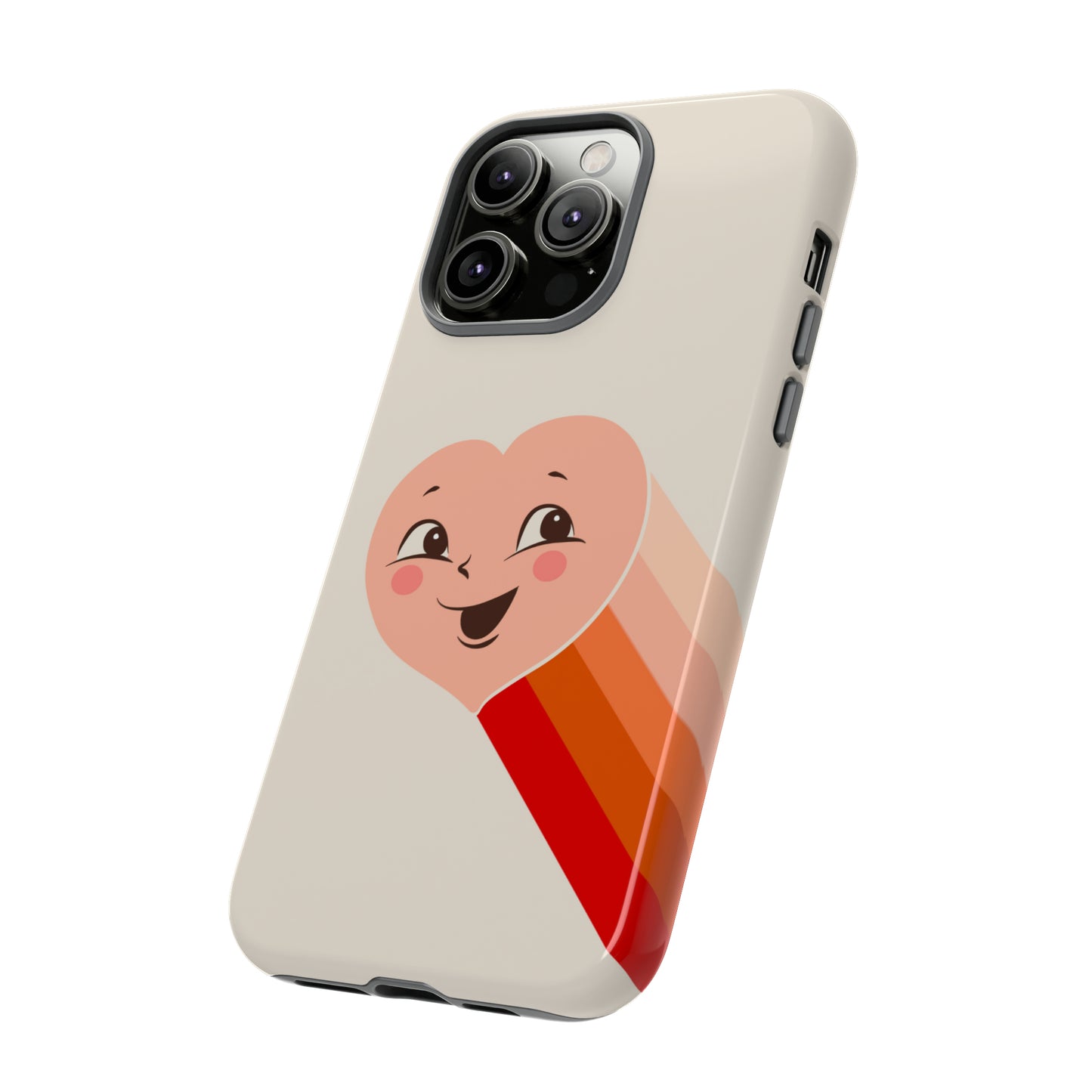 Retro Shooting Heart | Tough Phone Case