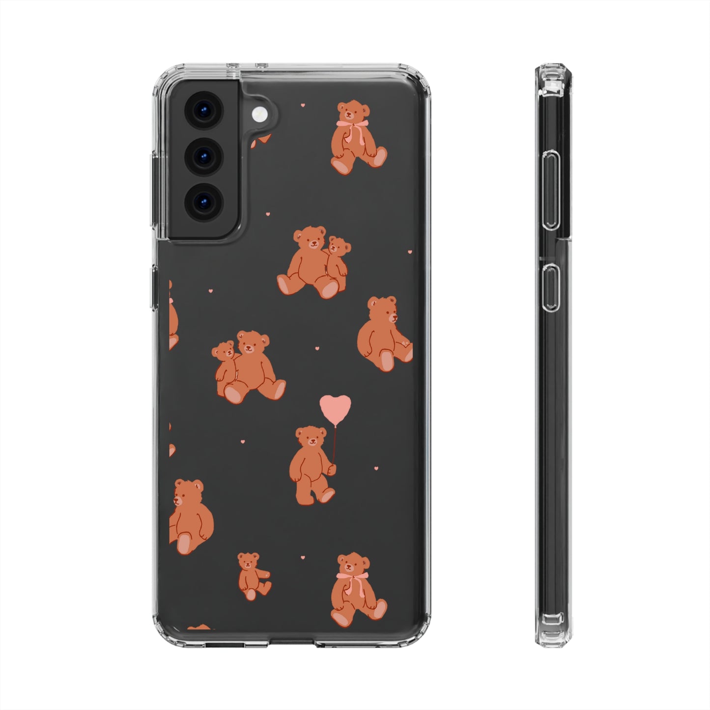 Teddy Bear Clear Phone Cases