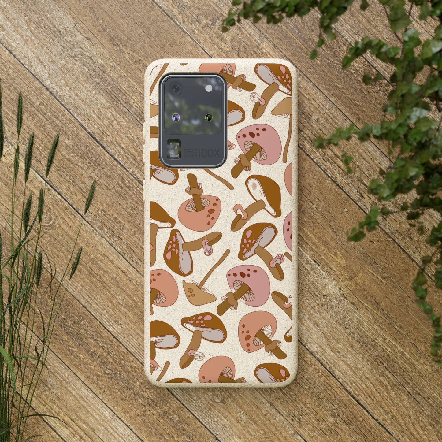 Foraging Mushrooms | 100% Biodegradable Phone Case