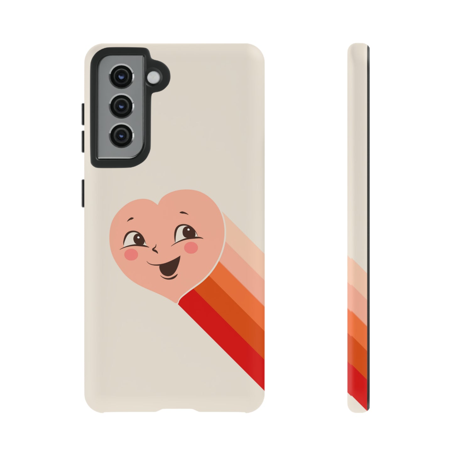 Retro Shooting Heart | Tough Phone Case