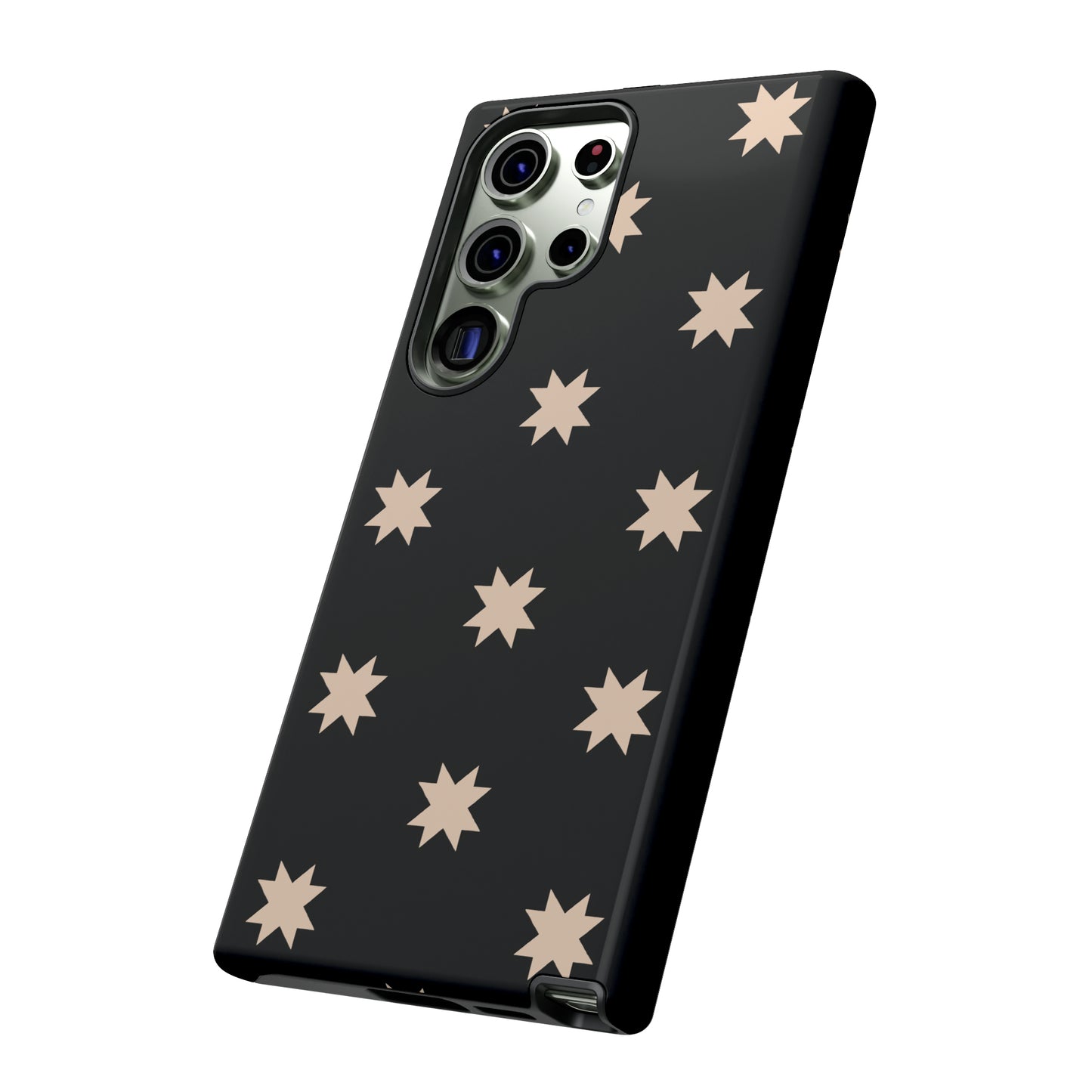 Black Star Quilt Block | Tough Phone Case