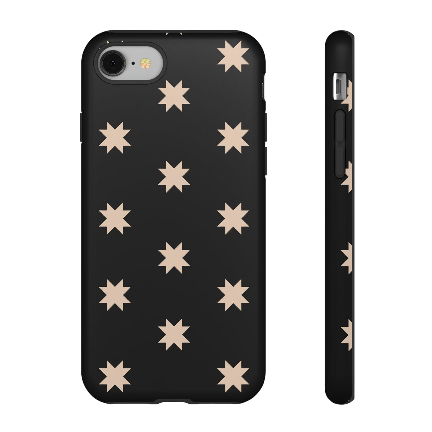 Black Star Quilt Block | Tough Phone Case